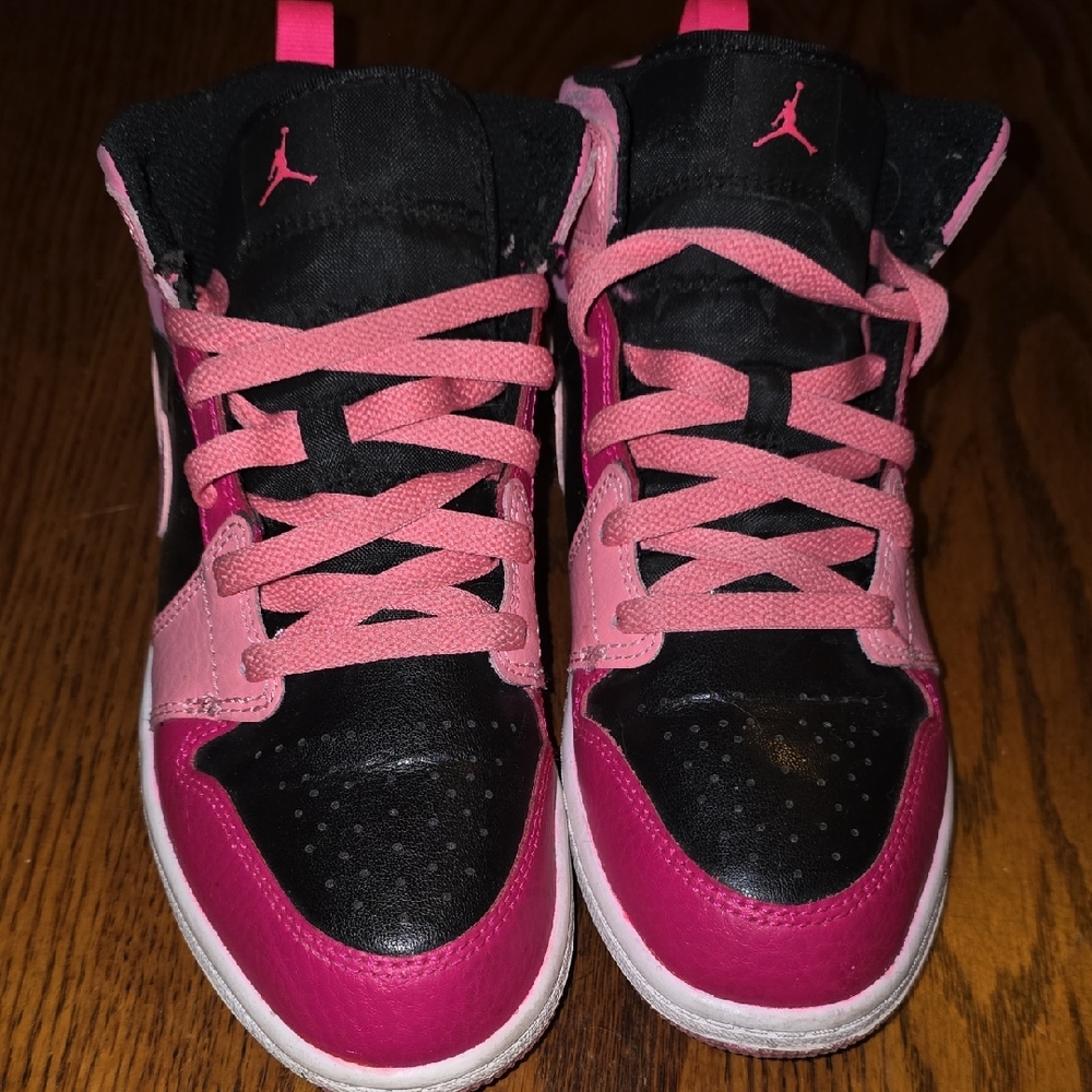 JORDAN 1 MID PS 'CORAL CHALK